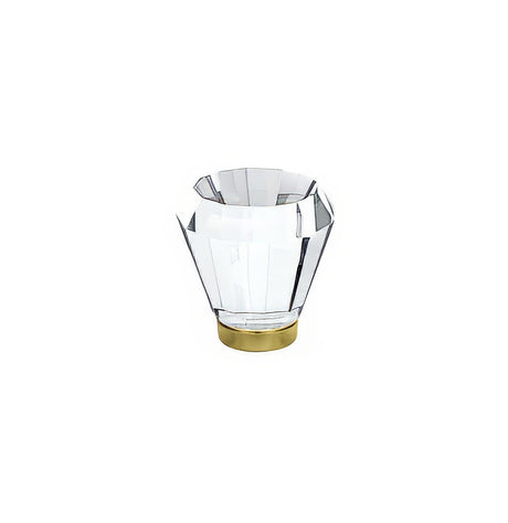 Emtek 86398US3 polished brass cabinet knob
