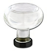 Emtek 86400US19 flat black cabinet knob