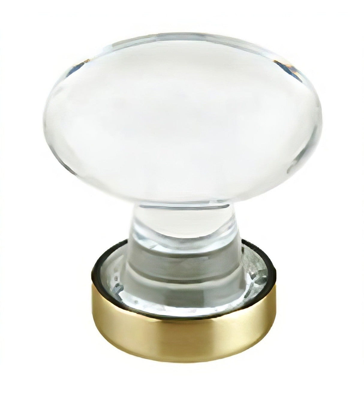 Emtek 86401US4 satin brass cabinet knob