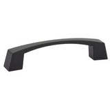 Emtek 86407US19 flat black cabinet pull
