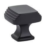 Emtek 86421US19 flat black cabinet knob