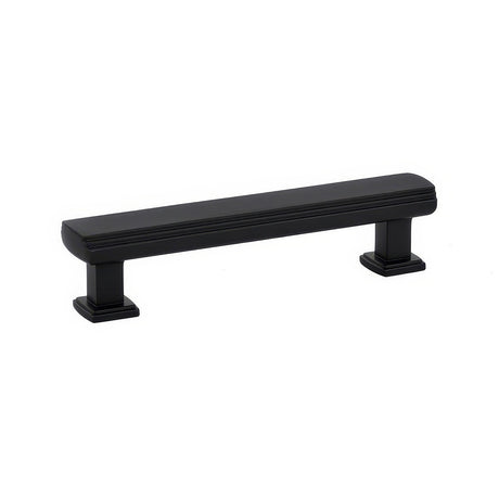 Emtek 86423US19 flat black cabinet pull