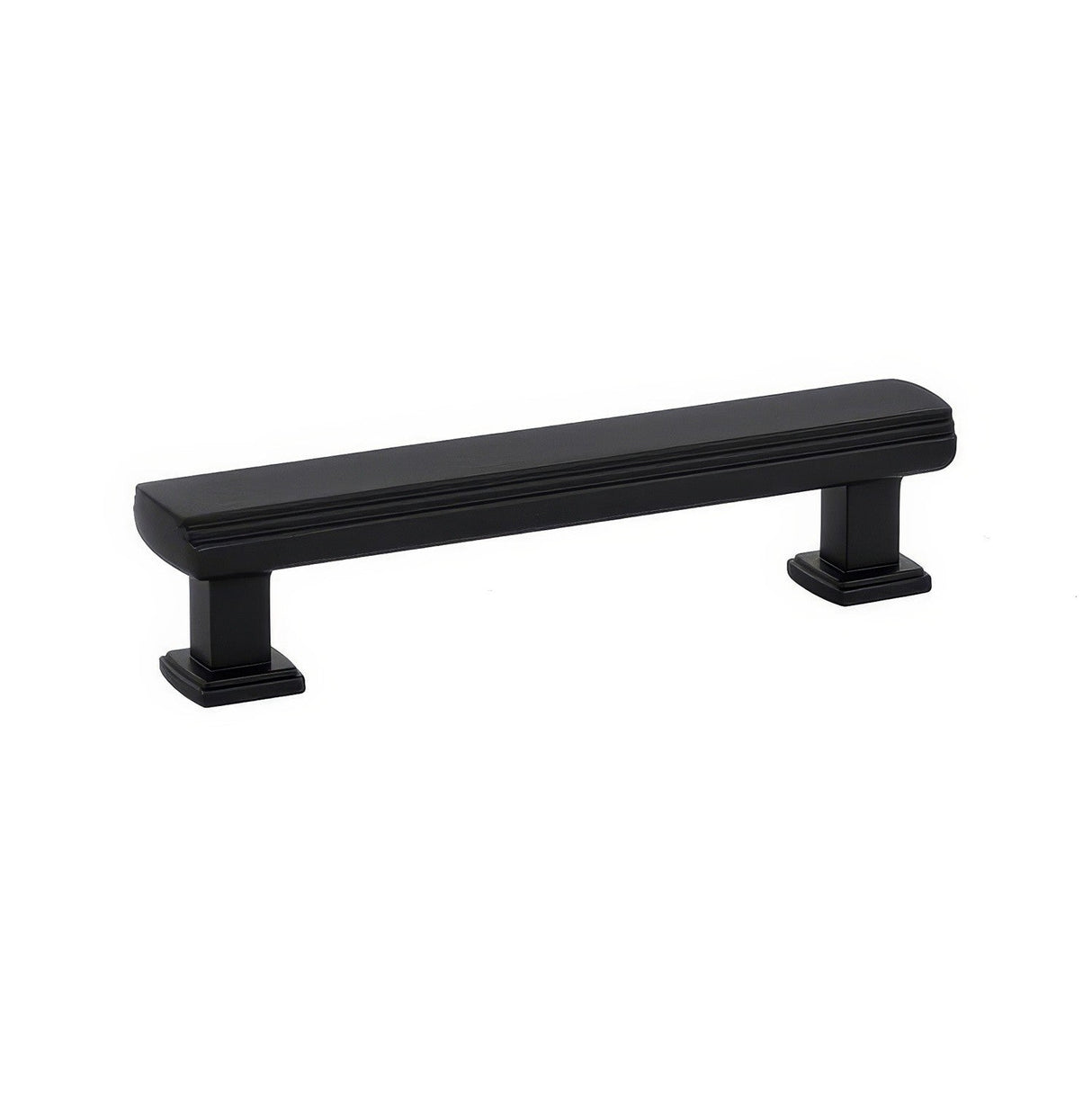 Emtek 86423US19 flat black cabinet pull