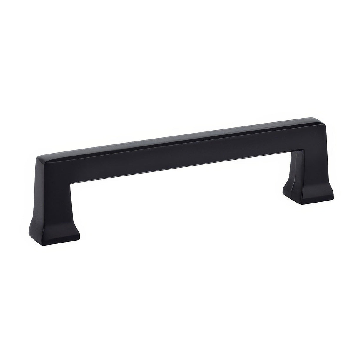 Emtek 86426US19 flat black cabinet handle pull
