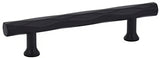 Emtek 86431US19 flat black bar cabinet pull