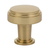 Emtek 86432US4 satin brass cabinet knob
