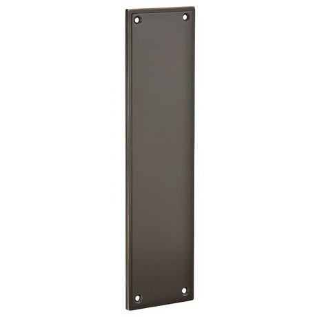 Emtek 86436US10B oil rubbed bronze push plate