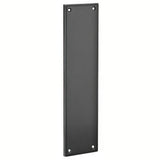 Emtek 86436US19 flat black push plate
