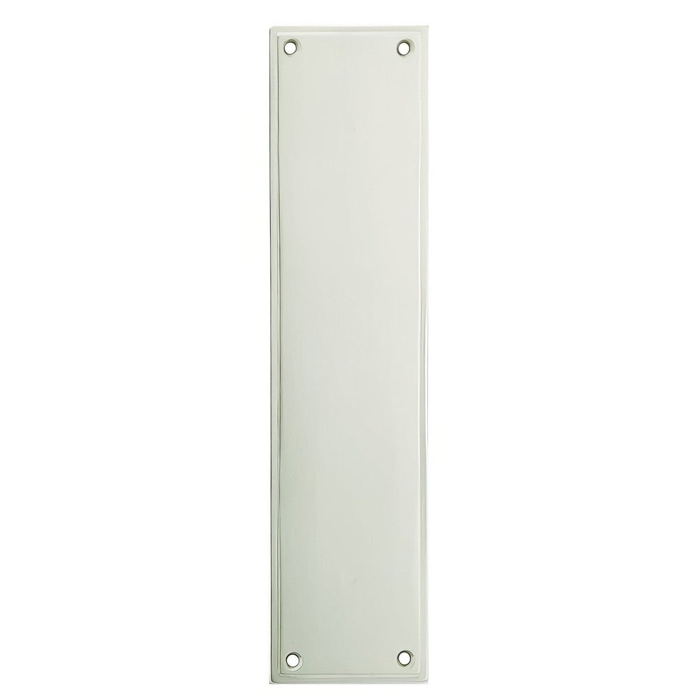Emtek 86437US15 satin nickel pull plate