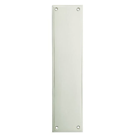Emtek 86437US15 satin nickel pull plate