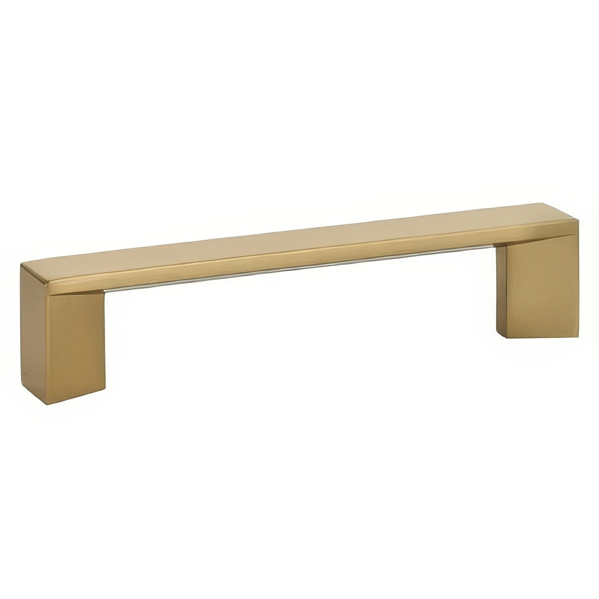 Emtek 86438US4 satin brass bar cabinet pull