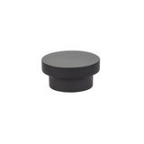 Emtek 86448US19 flat black cabinet knob