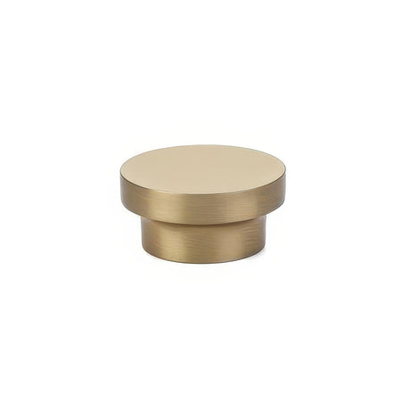 Emtek 86448US4 satin brass cabinet knob