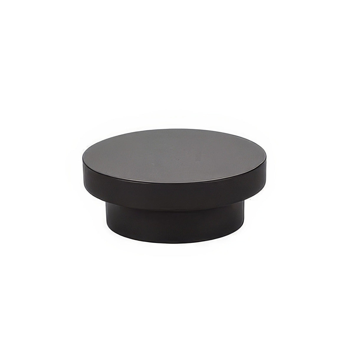 Emtek 86449US19 flat black cabinet knob