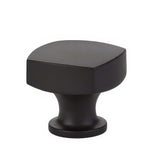 Emtek 86450US19 flat black cabinet knob