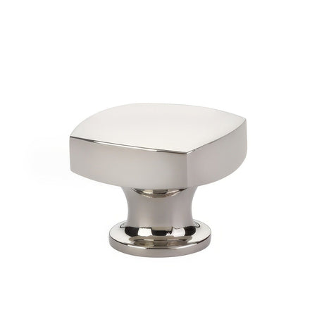 Emtek 86451US14 bright nickel cabinet knob