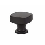 Emtek 86451US19 flat black cabinet knob