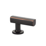 Emtek 86452US10B oil rubbed bronze finger cabinet pull