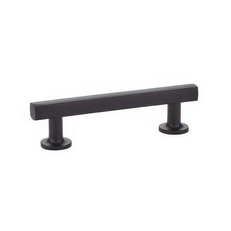 Emtek 86454US19 flat black cabinet pull