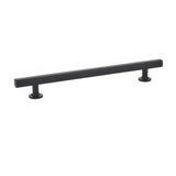 Emtek 86456US19 flat black cabinet pull