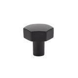 Emtek 86457US19 flat black cabinet knob