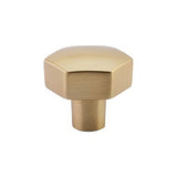 Emtek 86457US4 satin brass cabinet knob
