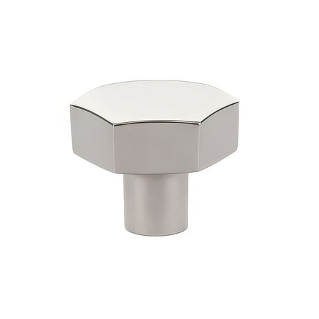 Emtek 86458US14 bright nickel cabinet knob