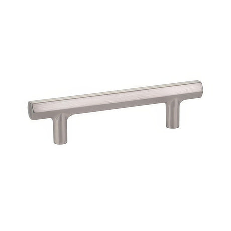 Emtek 86459US15 satin nickel hex cabinet pull