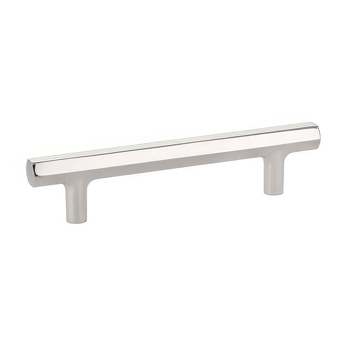 Emtek 86460US14 bright nickel hex cabinet pull