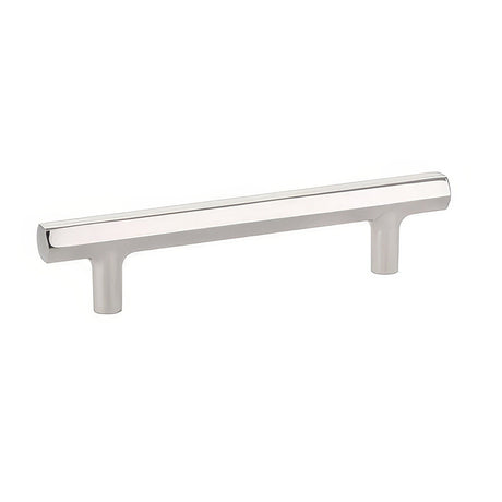 Emtek 86460US14 bright nickel hex cabinet pull