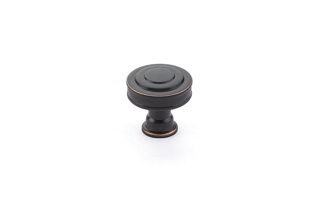 Emtek 86463US10B Glendon 1-1/4" Cabinet Knob Oil Rubbed Bronze Finish