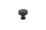 Emtek 86463US19 Glendon 1-1/4" Cabinet Knob Flat Black Finish