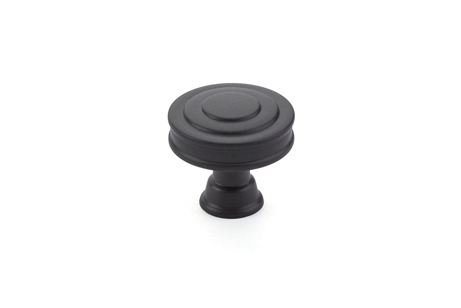 Emtek 86464US19 Glendon 1-5/8" Cabinet Knob Flat Black Finish
