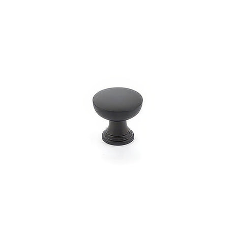 Emtek 86467US19 flat black cabinet knob