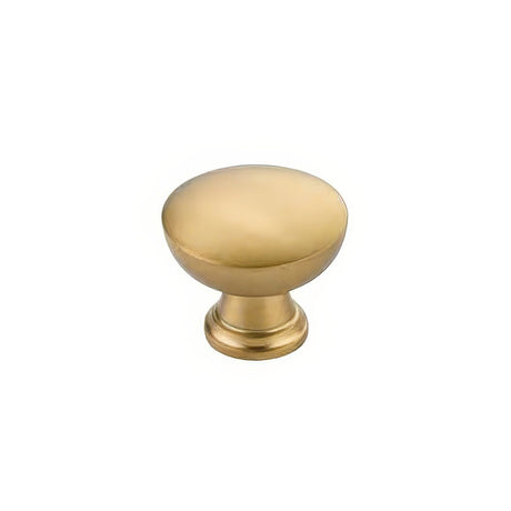 Emtek 86467US4 satin brass cabinet knob