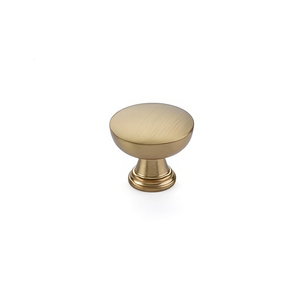Emtek 86468US4 satin brass cabinet knob