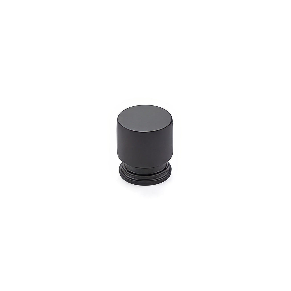 Emtek 86470US19 flat black cabinet knob