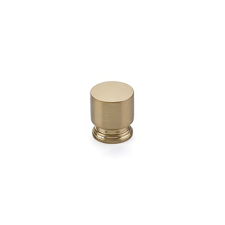 Emtek 86470US4 satin brass cabinet knob