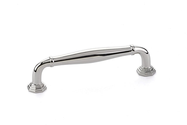 Emtek 86472US14 Blythe Cabinet Pull with 4" Center to Center Polished Nickel Lifetime Finish