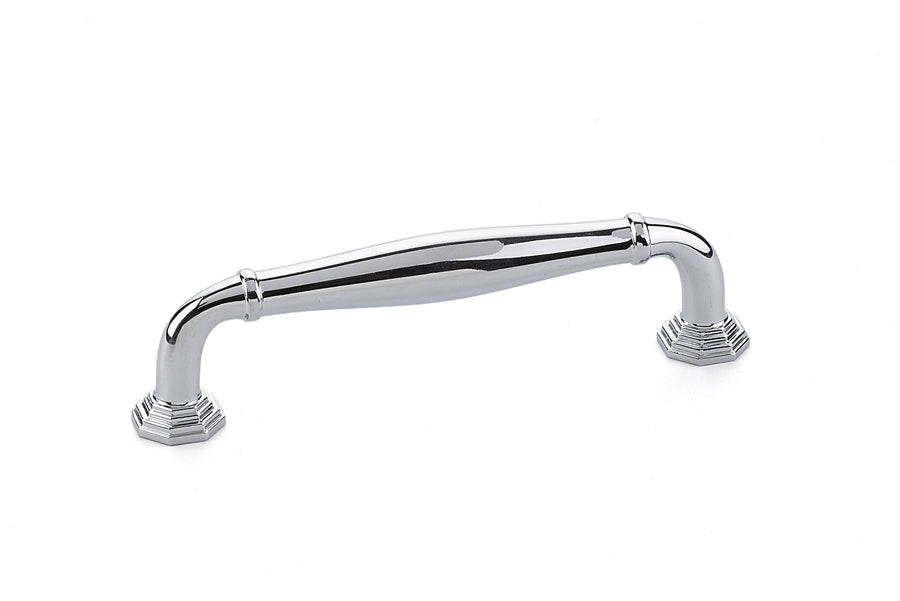 Emtek 86472US26 Blythe Cabinet Pull with 4" Center to Center Polished Chrome Finish