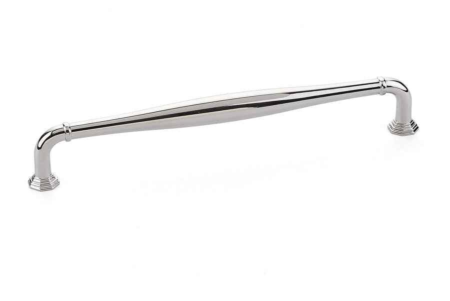 Emtek Cabinet Pull with 8" Center to Center in Polished Nickel Lifetime
