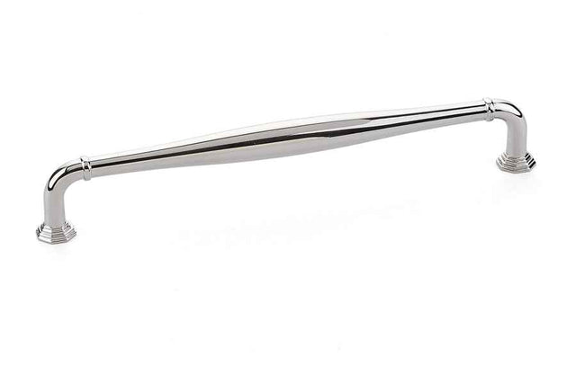 Emtek Cabinet Pull with 8" Center to Center in Polished Nickel Lifetime