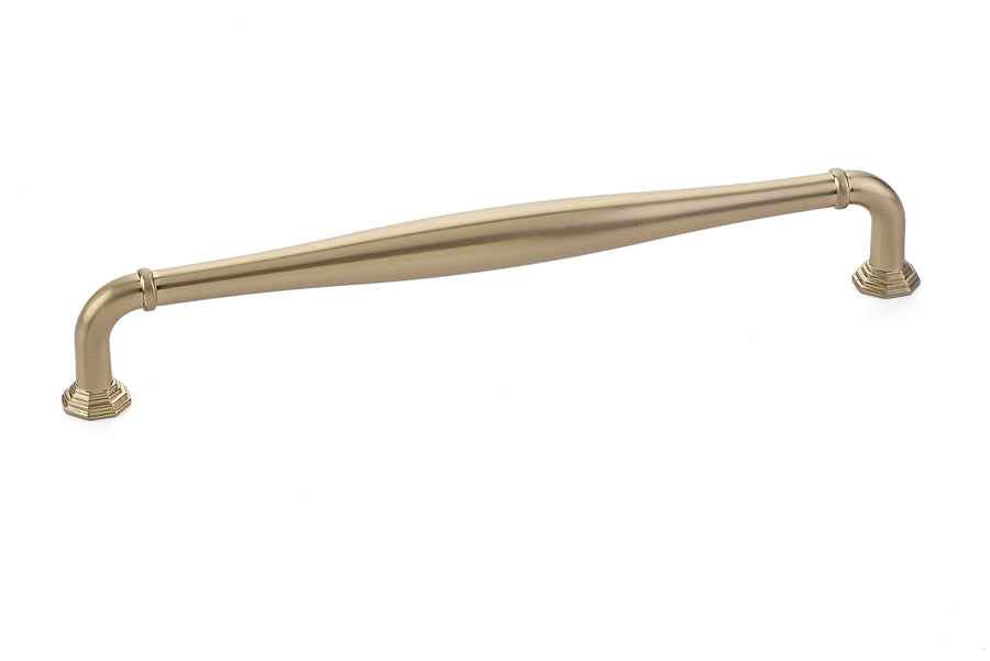 Emtek Cabinet Pull with 8" Center to Center in Satin Brass