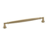 Emtek 86478US4 satin brass cabinet pull