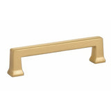 Emtek 86484US4 satin brass cabinet pull