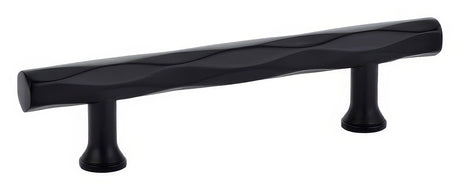 Emtek 86489US19 flat black cabinet pull