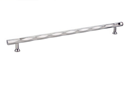 Emtek 86491US14 polished nickel cabinet pull