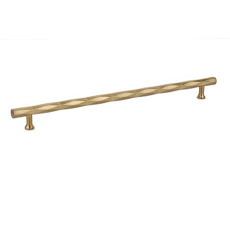Emtek 86491US4 satin brass cabinet pull