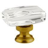 Emtek 86566US7 french antique brass cabinet knob