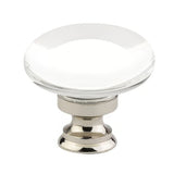 Emtek 86567US15 satin nickel cabinet knob